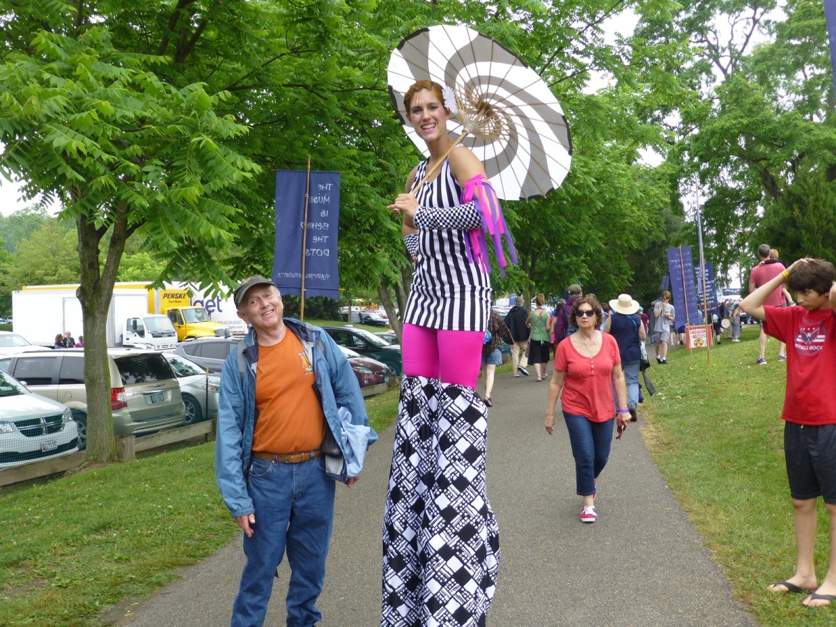 Stilt walking